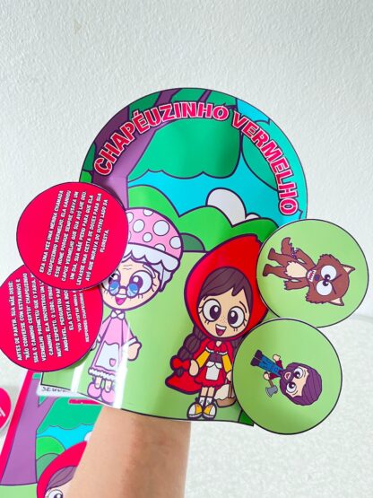 Sequência didática + Luva de histórias - Chapeuzinho Vermelho - Image 6