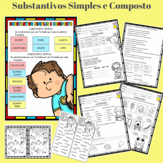Atividades substantivos simples e compostos