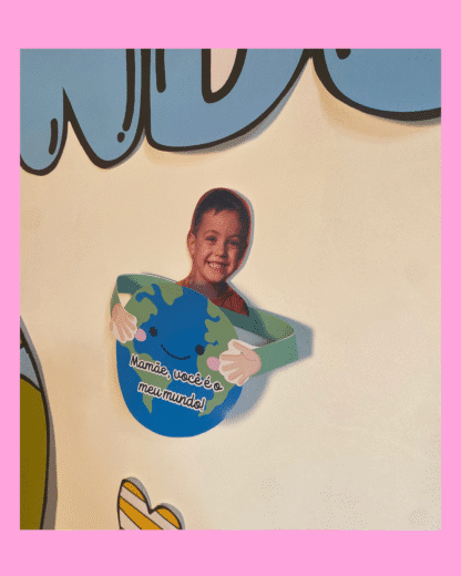 Painel Mamãe Você é o Meu Mundo! - Image 3
