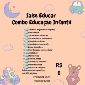 COMBO Educação Infantil- Saise Educar
