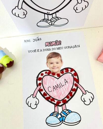 Atividade Dia das Mães - Papel Crepom - Image 2