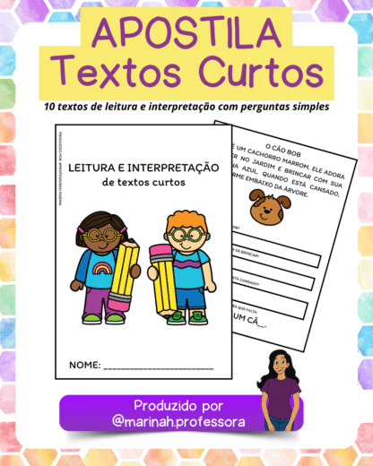 Apostila | Leitura e interpretação de textos curtos