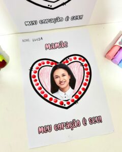 Atividade Dia das Mães – Carimbo