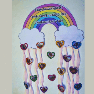 Painel Chuva de Amor – Dia das Mães