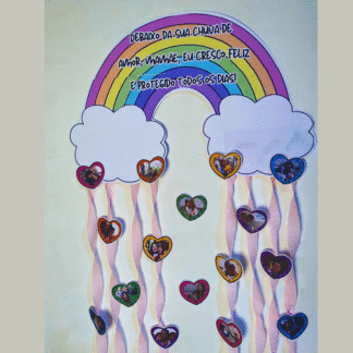 Painel Chuva de Amor - Dia das Mães