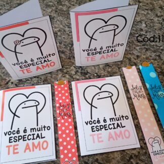 PORTA LIXA + CARTÃO DIA DAS MÃES
