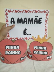 Placas homenagem as mães