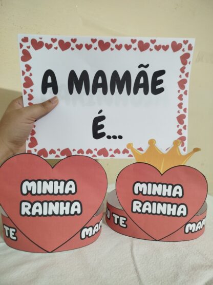 Placas homenagem as mães