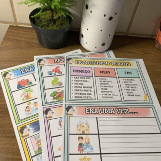 Fichas de Produção de Texto