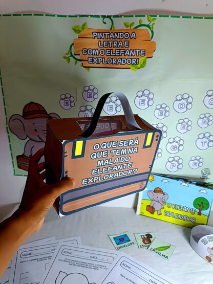 Kit educativo Vogal E 🐘 - Image 7