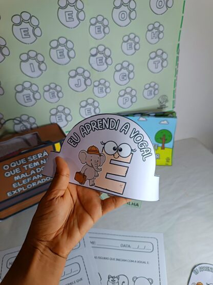Kit educativo Vogal E 🐘 - Image 10