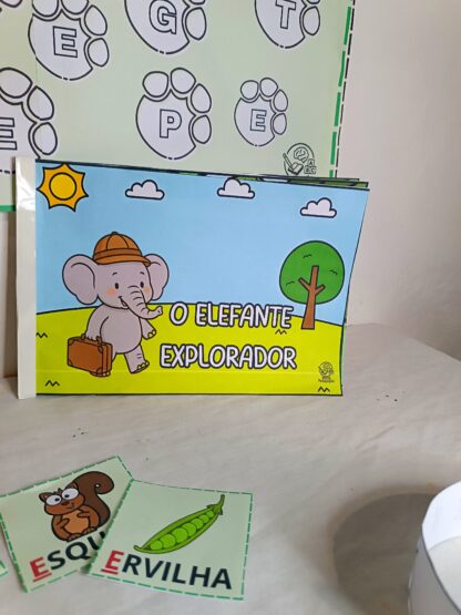 Kit educativo Vogal E 🐘 - Image 11