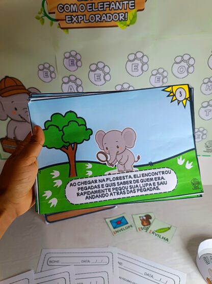 Kit educativo Vogal E 🐘 - Image 14