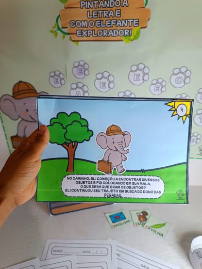 Kit educativo Vogal E 🐘 - Image 15