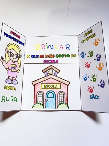 Lapbook Dia da escola - Image 3