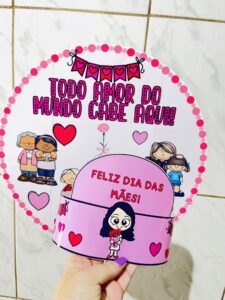 Painel e coroa Dia das Mães