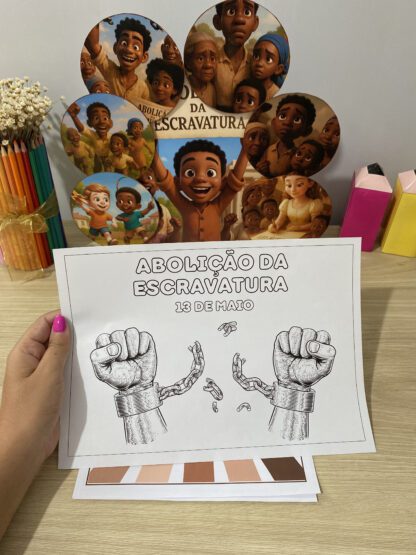 Luva de História + Atividades - Abolição da Escravatura no Brasil - Image 5
