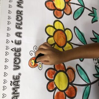Mamãe, a flor mais bela do jardim!