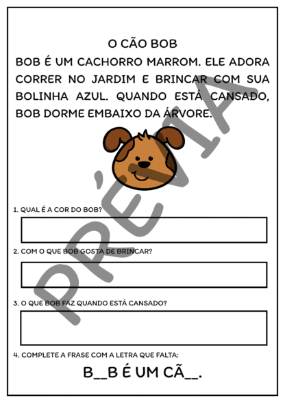 Apostila | Leitura e interpretação de textos curtos - Image 2