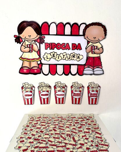 Kit Pipoca da Leitura