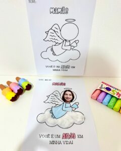 Atividade Dia das Mães (Anjo)