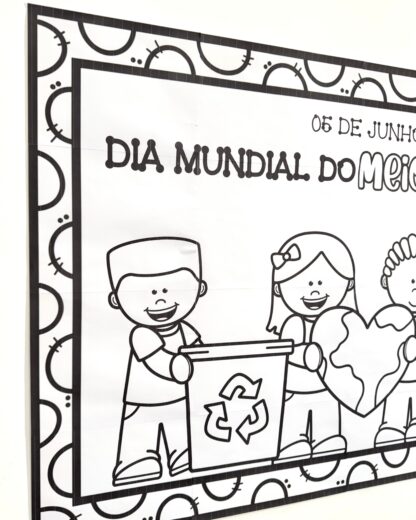 Cartaz para Colorir Meio Ambiente - Image 5