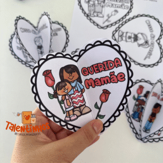 Carta Livrinho Dia das Mães