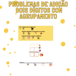Problemas de Adição: dois dígitos com agrupamento