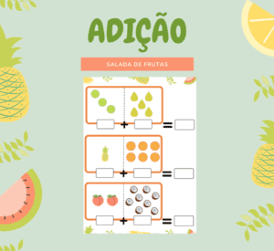 102 contas de adição – Salada de frutas