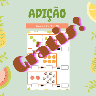 12 Contas de adição - Salada de frutas