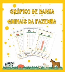 Gráfico de Barra: Animais da Fazenda