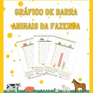 Gráfico de Barra: Animais da Fazenda