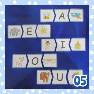 Quebra-cabeça Vogais