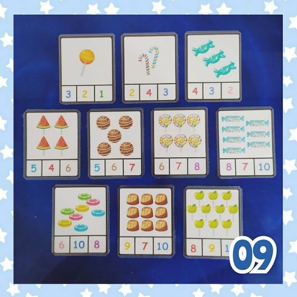 Números e Quantidades: Doces