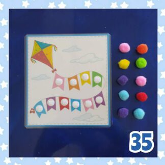 4 Jogos de cores com pompom