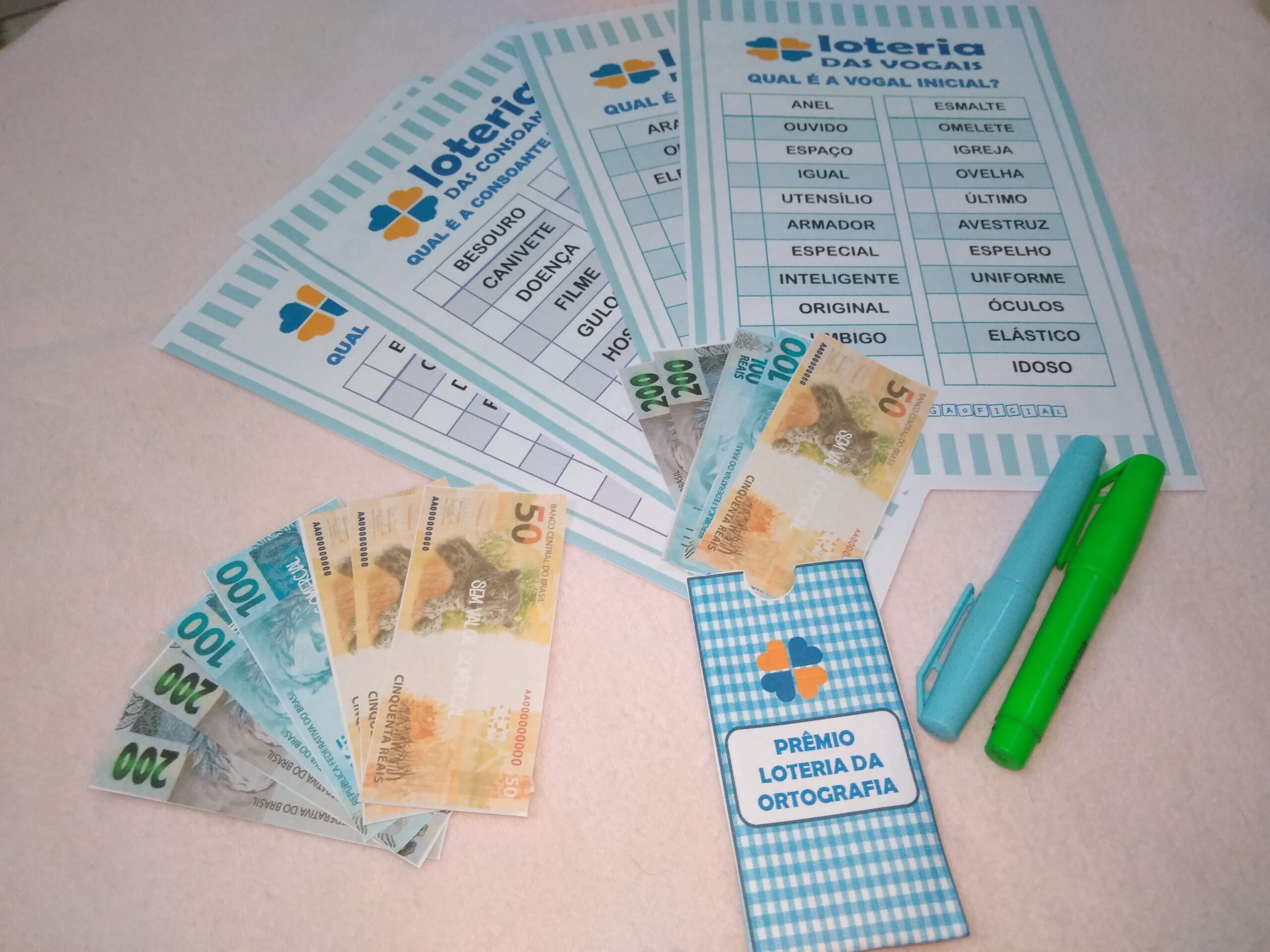 LOTERIA DA ORTOGRAFIA