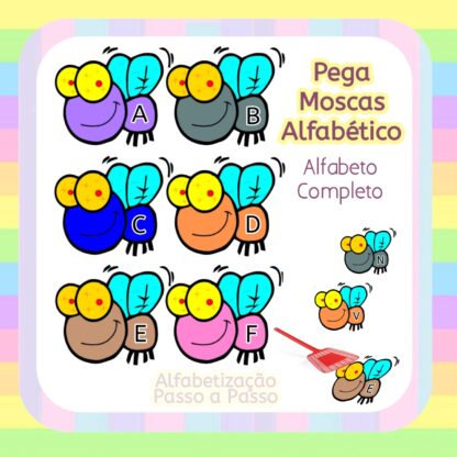 Jogo Pega Moscas - Alfabético