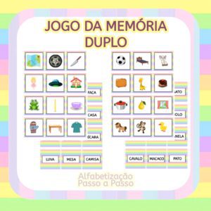 Jogo na Memória Duplo