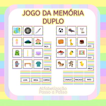 Jogo na Memória Duplo