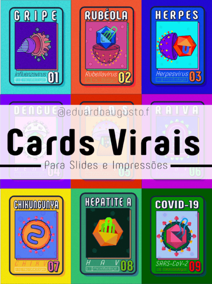 Cards Virais - Ilustrações