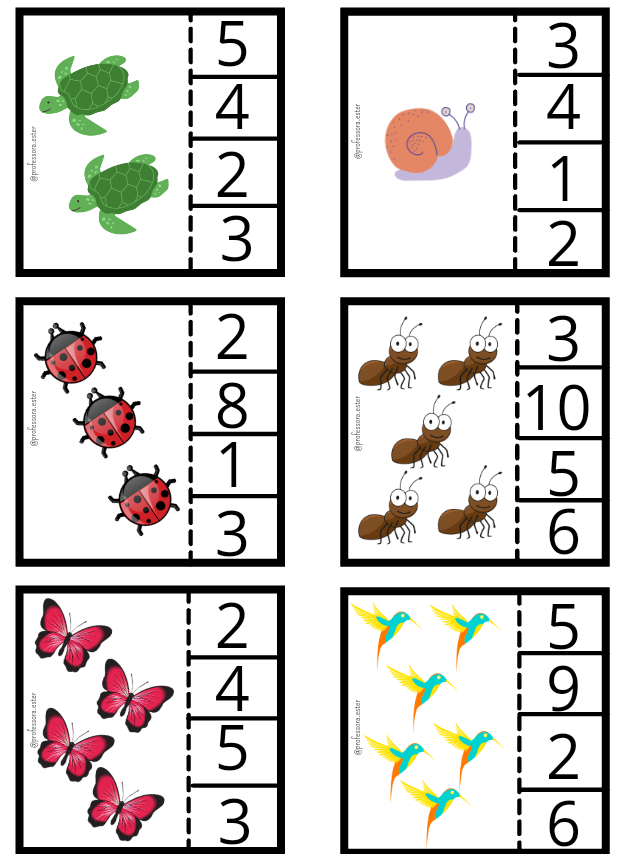 Quantidades até 10