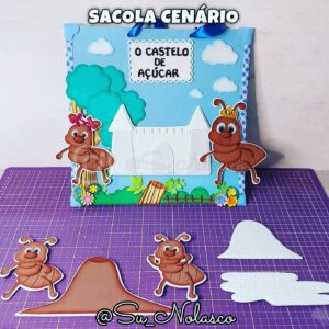 E-book de moldes castelo de açúcar