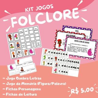 KIT JOGOS FOLCLORE