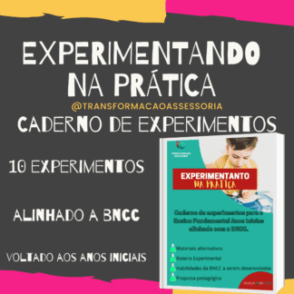 Experimentando na Prática - Caderno de Experimentos