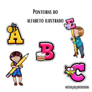 PONTEIRAS DO ALFABETO ILUSTRADO