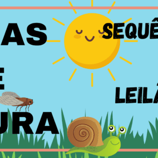 Ficha de leitura - Sequência didática - Leilão de Jardim