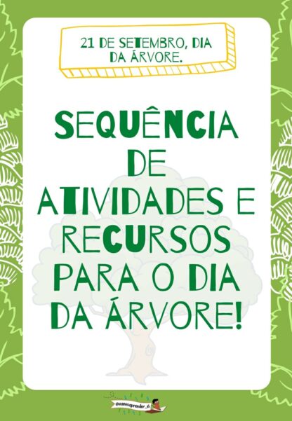 Dia da árvore.