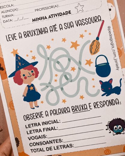 TRIO DE ATIVIDADES PARA O HALLOWEEN - Image 2