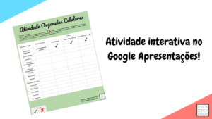 Atividade intertiva de organelas celulares