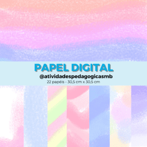Papel digital tons pastel